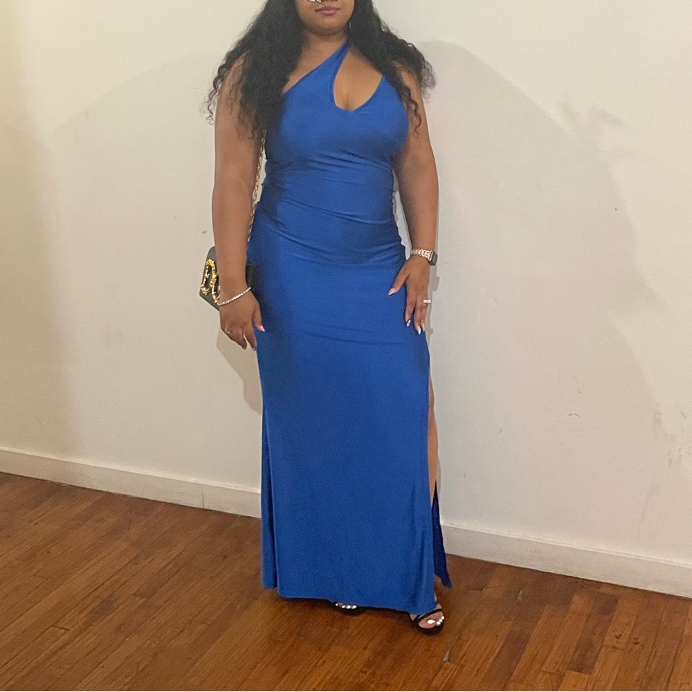 Blue formal dress
